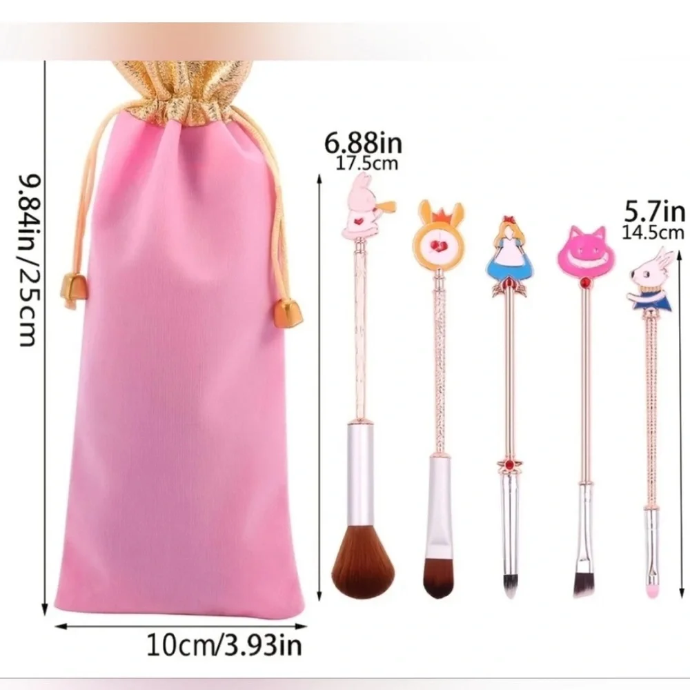 Disney’s Alice in Wonderland Makeup Brush Set, Alice In Wonderland Makeup Brush